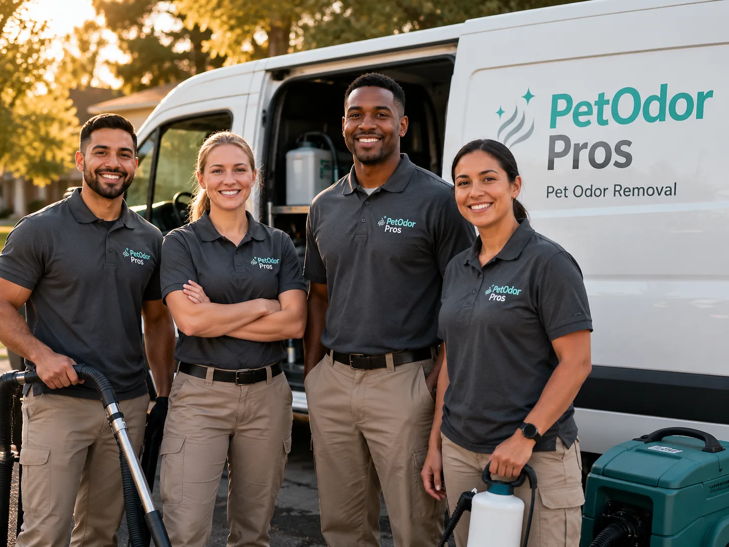 Pet Odor Removal team serving Sadler, TX
